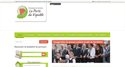 Desktop Screenshot of cc-porteduvignoble.fr
